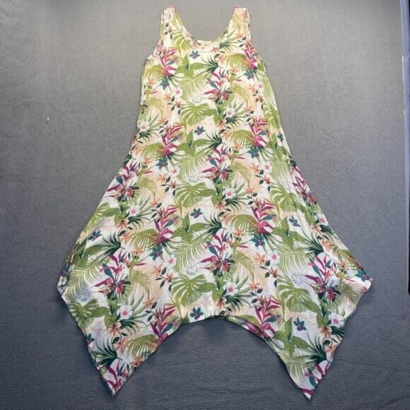 Krazy Kay Women's Dress,Size‎ Small Floral,sleeveless,Preppy,Casual,Lightweight - Picture 9 of 12